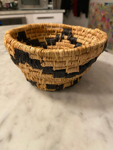 Wonky Raffia Basket